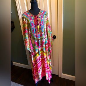 NWT Gibson and Latimer Maxi Kimono Dress